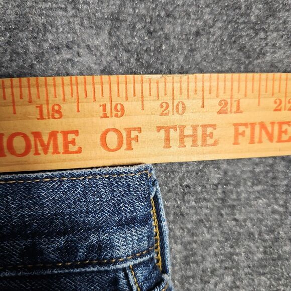 Levi’s Men’s 501 Straight Leg Button Fly Jeans Med Wash Blue 38x34 (39x35.5) - Picture 4 of 9